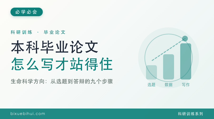 本科毕业论文怎么写:从选题到答辩的九个步骤
