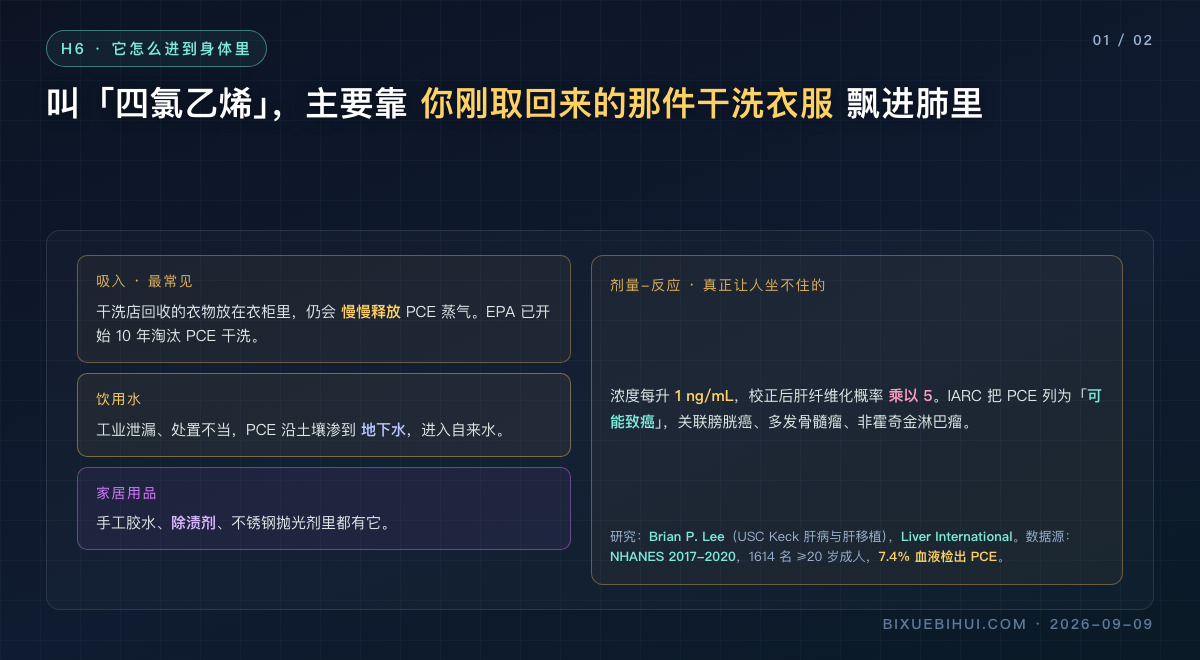 图1：PCE 怎么进到身体里